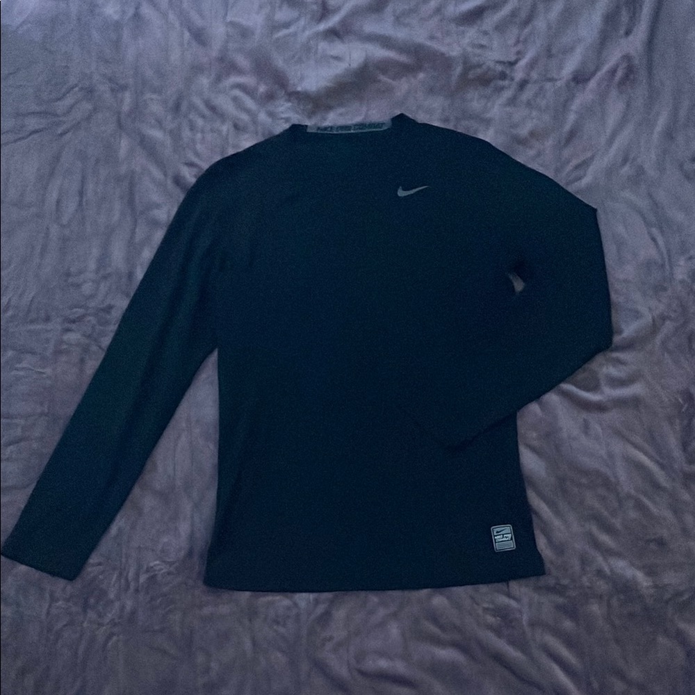 Nike Men's Black Long Sleeve Shirt
